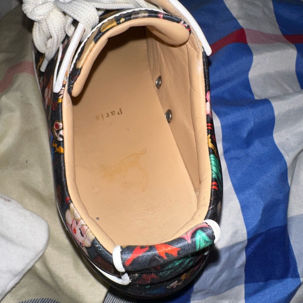 Christian Louboutin Multicolor Studded Sneakers - Picture 5 of 11